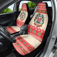 Mele Kalikimaka Hawaii Car Seat Cover Funny Beer-Loving Santa Hawaiian Tropical - Polynesian Pride