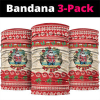 Mele Kalikimaka Hawaii Neck Gaiter Funny Beer-Loving Santa Hawaiian Tropical - Polynesian Pride