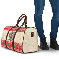 Mele Kalikimaka Hawaii Travel Bag Funny Beer-Loving Santa Hawaiian Tropical - Polynesian Pride