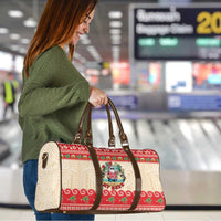 Mele Kalikimaka Hawaii Travel Bag Funny Beer-Loving Santa Hawaiian Tropical - Polynesian Pride