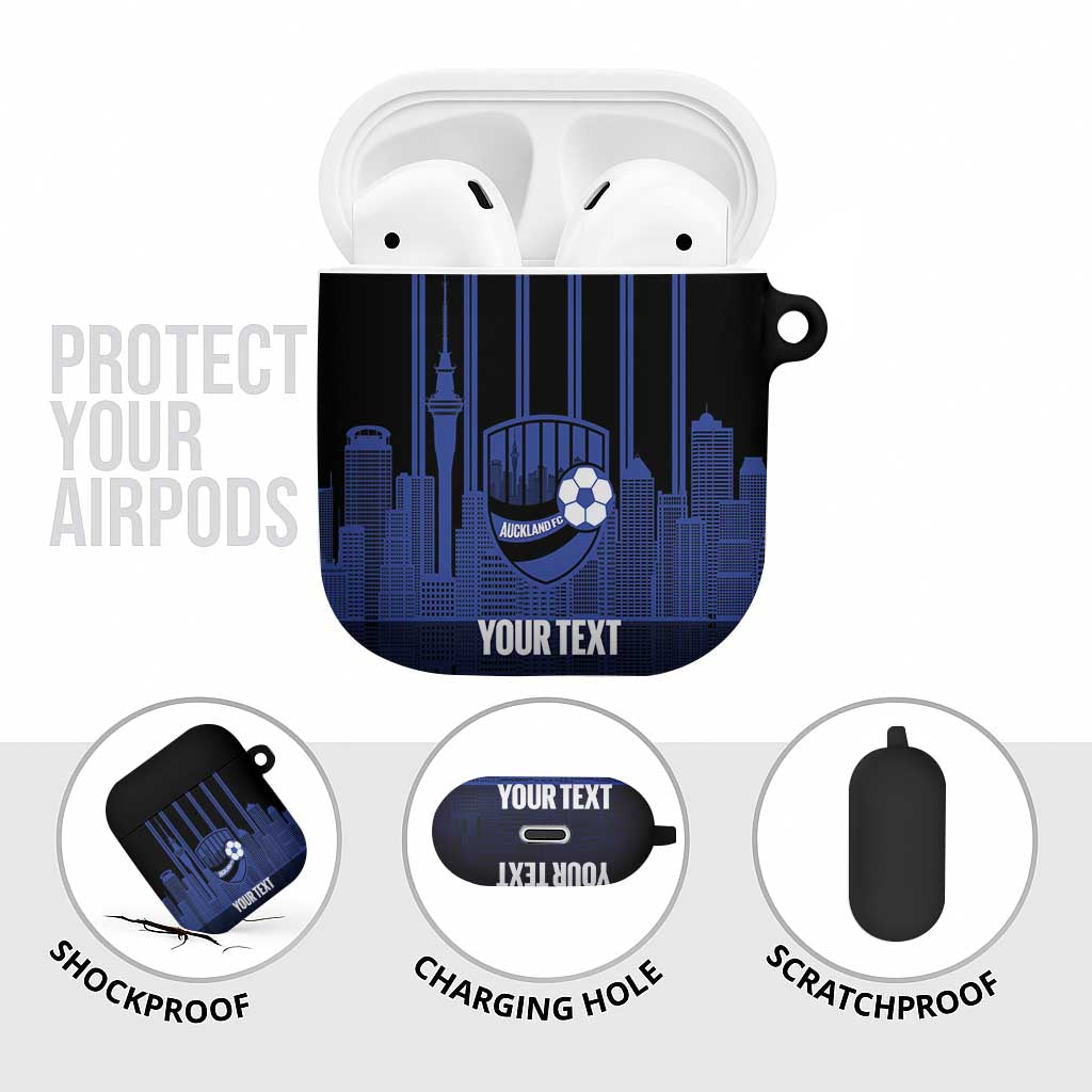 New Zealand Auckland Football Custom AirPods Case Go City of Sails Est 2025 LT14 - Polynesian Pride