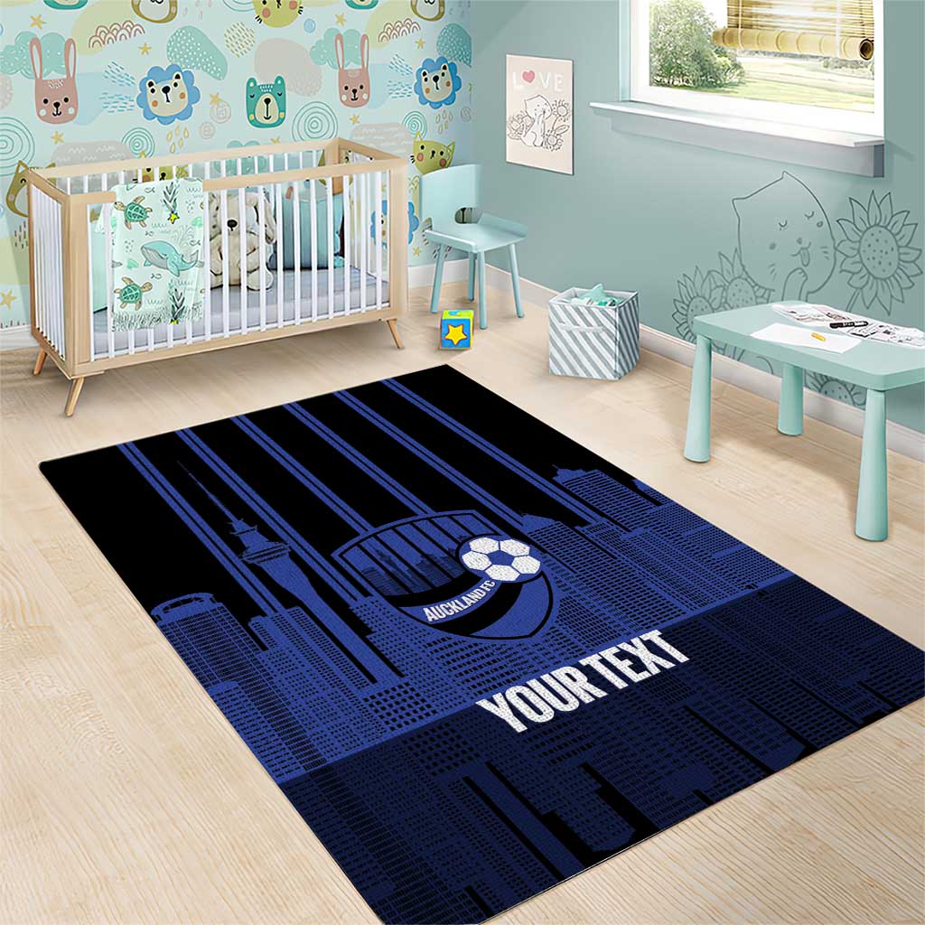 New Zealand Auckland Football Custom Area Rug Go City of Sails Est 2025 LT14 - Polynesian Pride