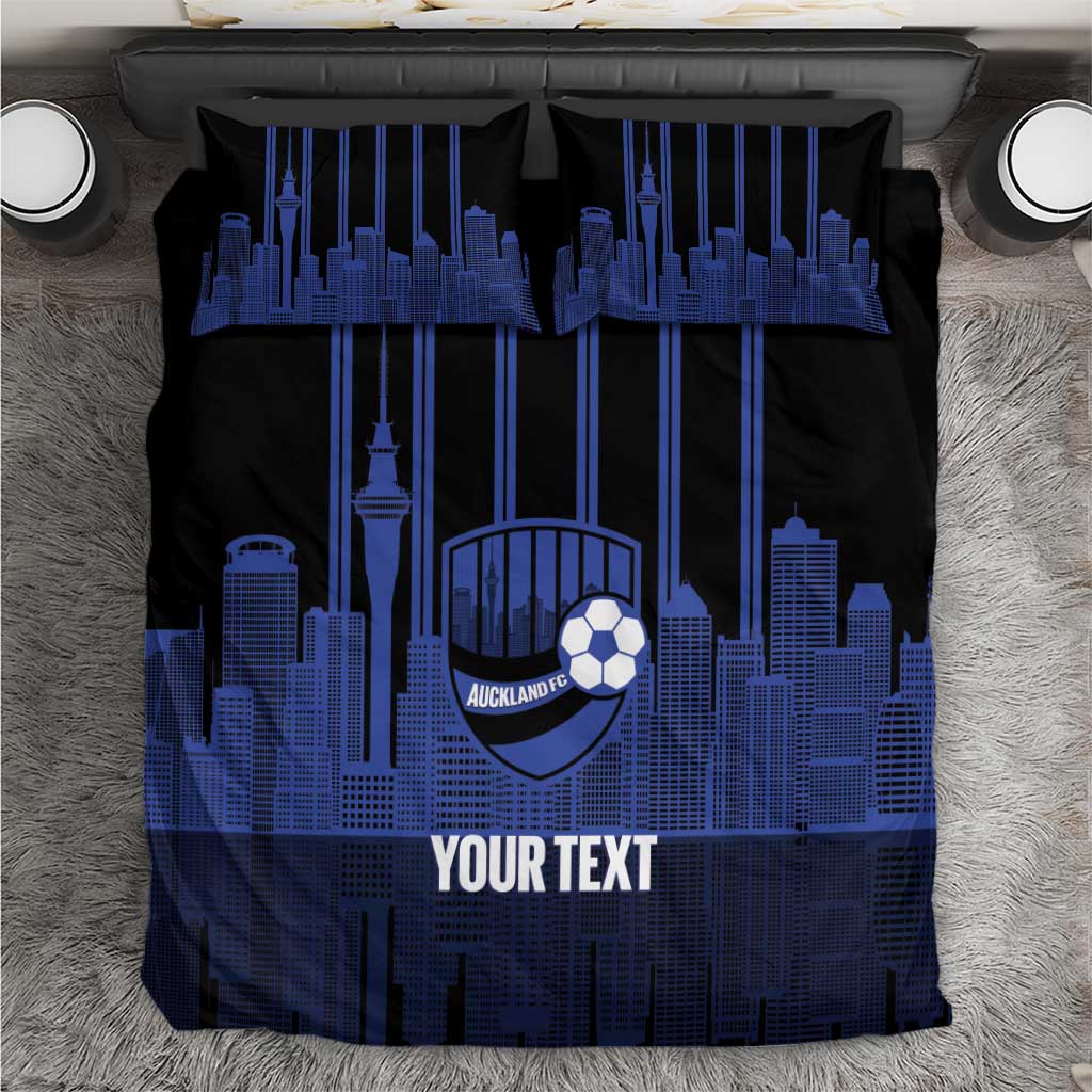 New Zealand Auckland Football Custom Bedding Set Go City of Sails Est 2025