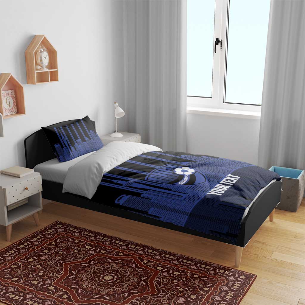 New Zealand Auckland Football Custom Bedding Set Go City of Sails Est 2025