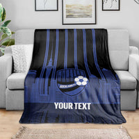 New Zealand Auckland Football Custom Blanket Go City of Sails Est 2025