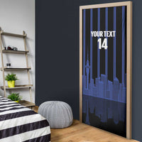 New Zealand Auckland Football Custom Door Cover Go City of Sails Est 2025 LT14 - Polynesian Pride