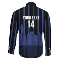 New Zealand Auckland Football Custom Family Matching Puletasi and Hawaiian Shirt Go City of Sails Est 2025 LT14 - Polynesian Pride