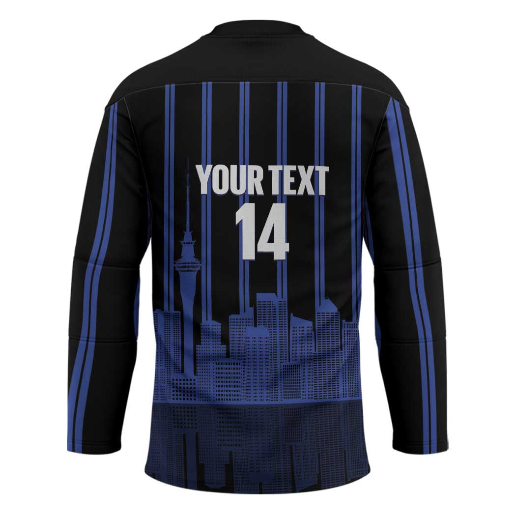 New Zealand Auckland Football Custom Hockey Jersey Go City of Sails Est 2025 LT14 - Polynesian Pride