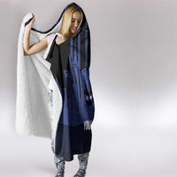 New Zealand Auckland Football Custom Hooded Blanket Go City of Sails Est 2025 LT14 - Polynesian Pride