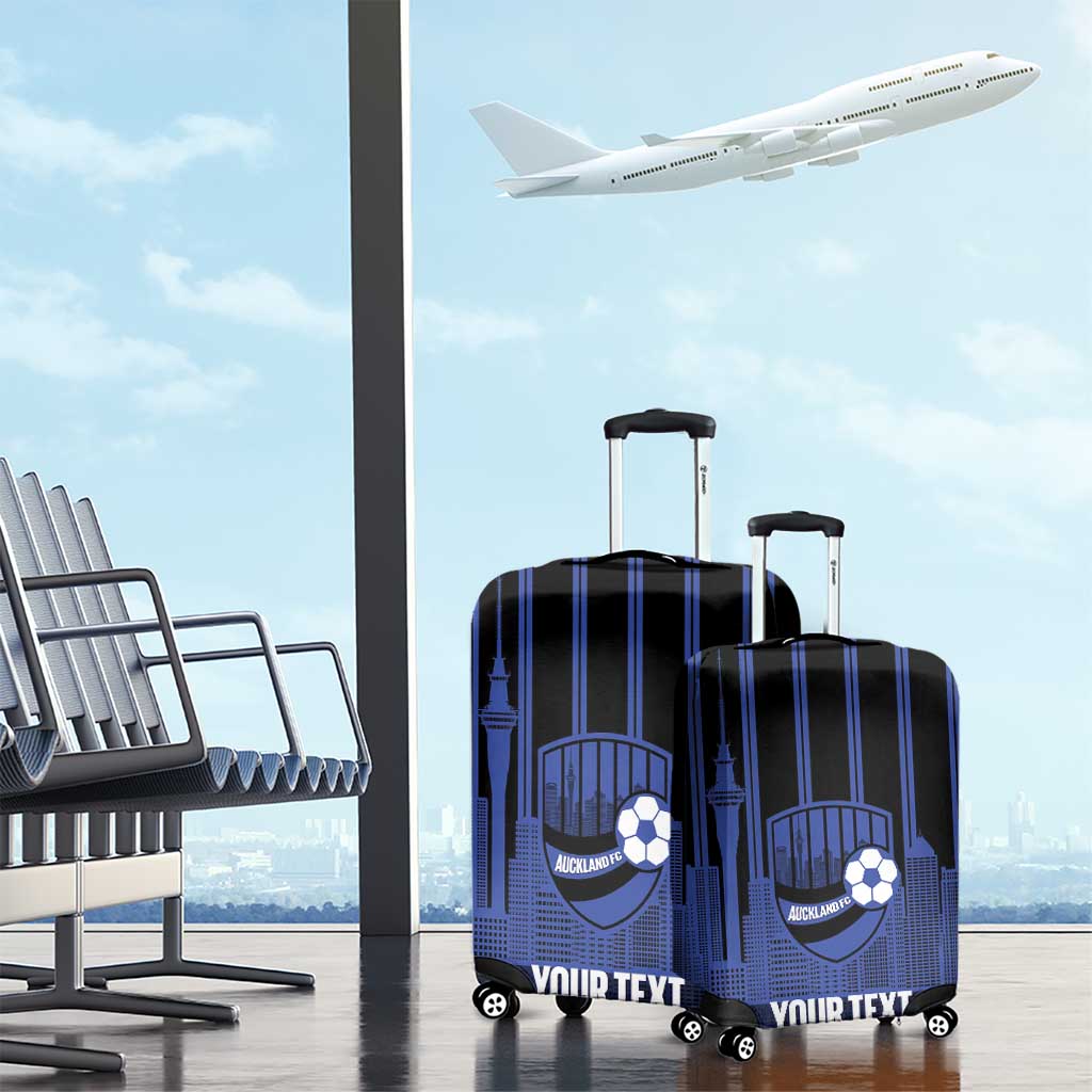 New Zealand Auckland Football Custom Luggage Cover Go City of Sails Est 2025 LT14 - Polynesian Pride