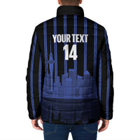 New Zealand Auckland Football Custom Padded Jacket Go City of Sails Est 2025