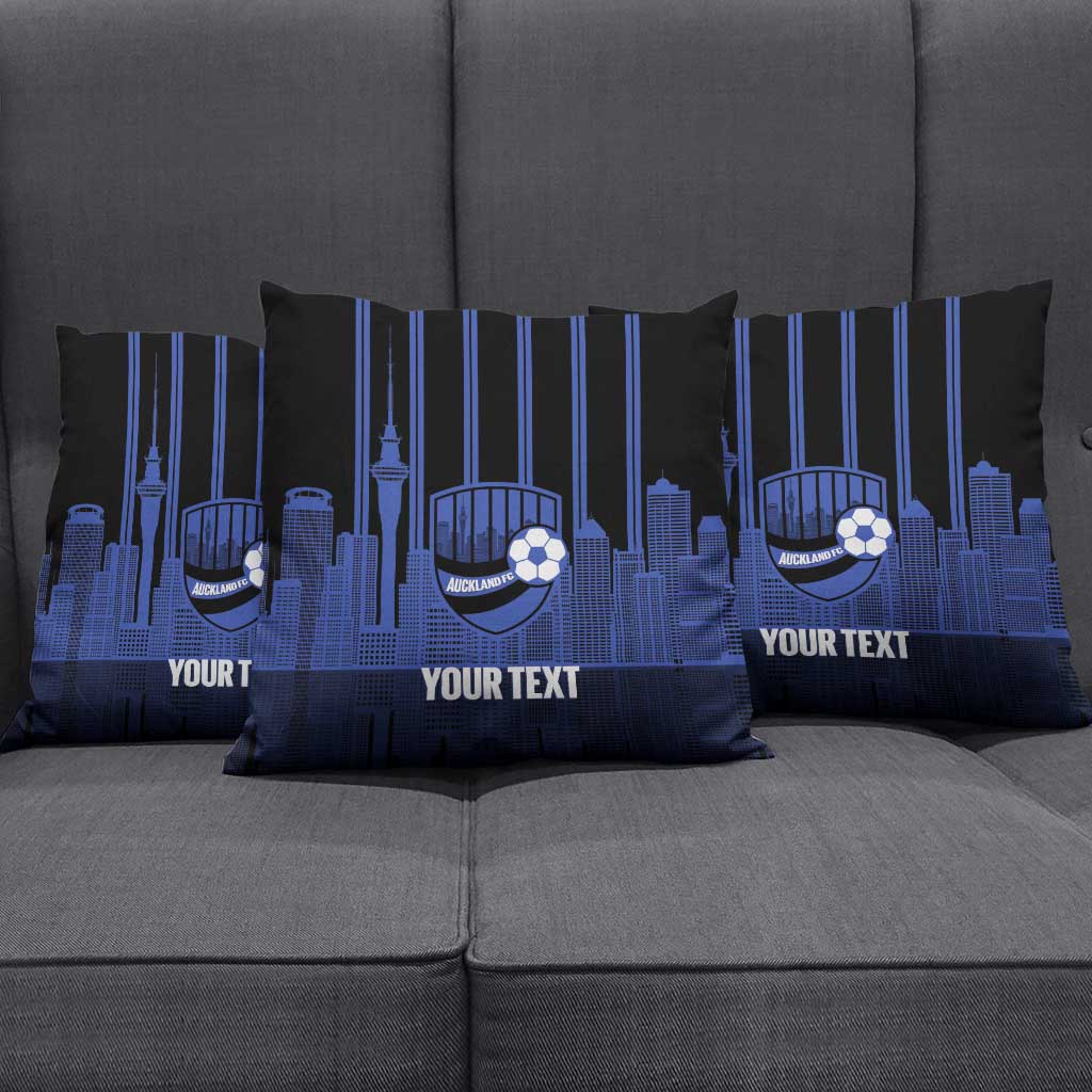 New Zealand Auckland Football Custom Pillow Cover Go City of Sails Est 2025 LT14 - Polynesian Pride