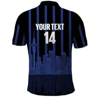 New Zealand Auckland Football Custom Polo Shirt Go City of Sails Est 2025 LT14 - Polynesian Pride
