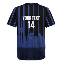 New Zealand Auckland Football Custom Rugby Jersey Go City of Sails Est 2025 LT14 - Polynesian Pride