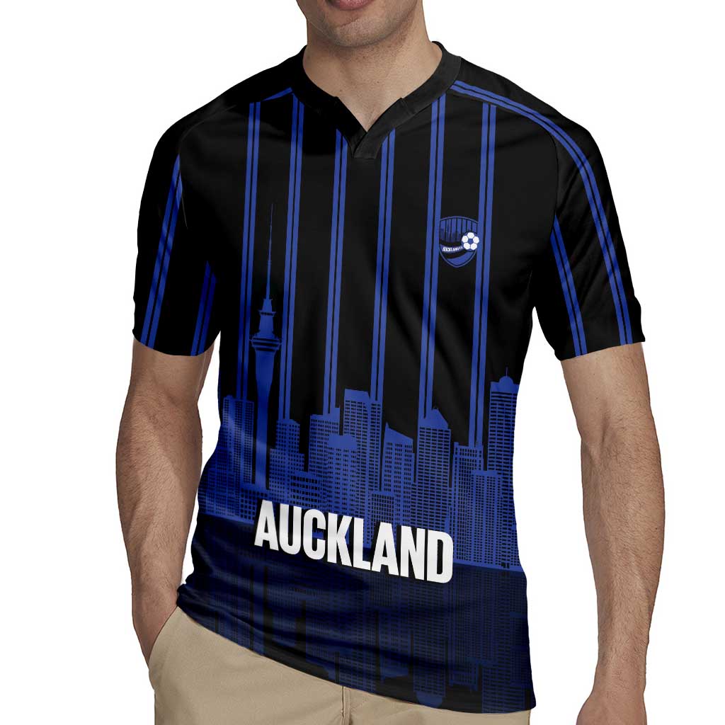 New Zealand Auckland Football Custom Rugby Jersey Go City of Sails Est 2025 LT14 - Polynesian Pride