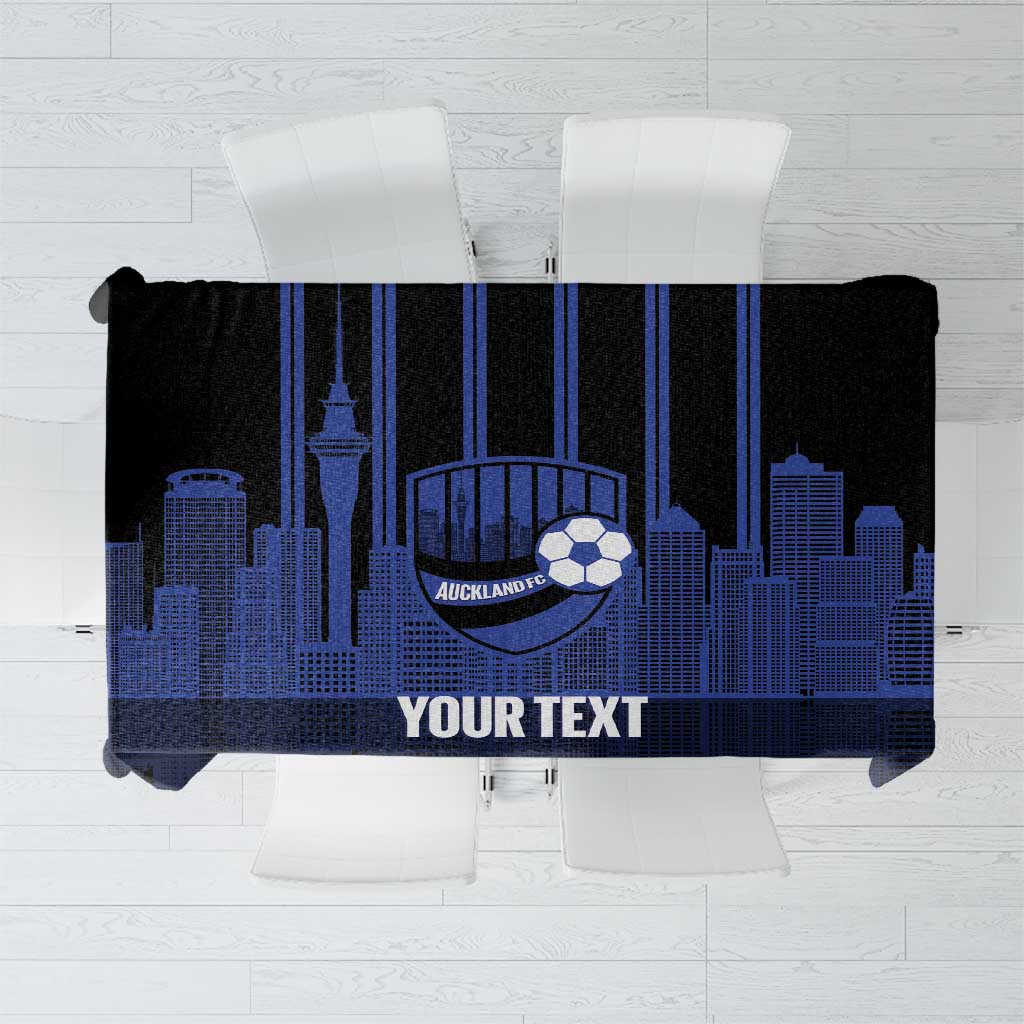 New Zealand Auckland Football Custom Tablecloth Go City of Sails Est 2025