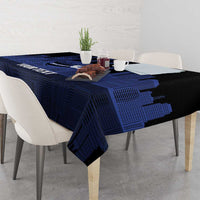 New Zealand Auckland Football Custom Tablecloth Go City of Sails Est 2025