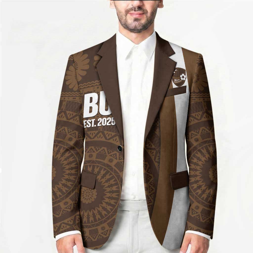 Bula Fiji Football Custom Blazer One Vanua One Team Tapa Pattern