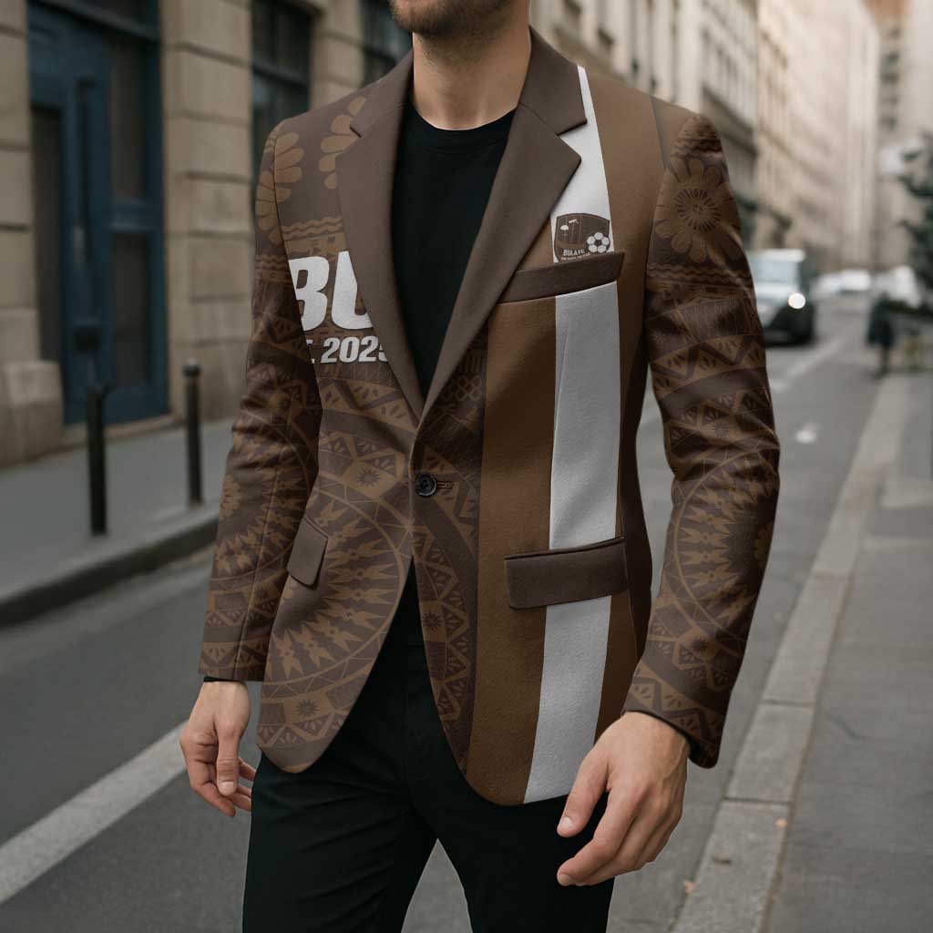 Bula Fiji Football Custom Blazer One Vanua One Team Tapa Pattern