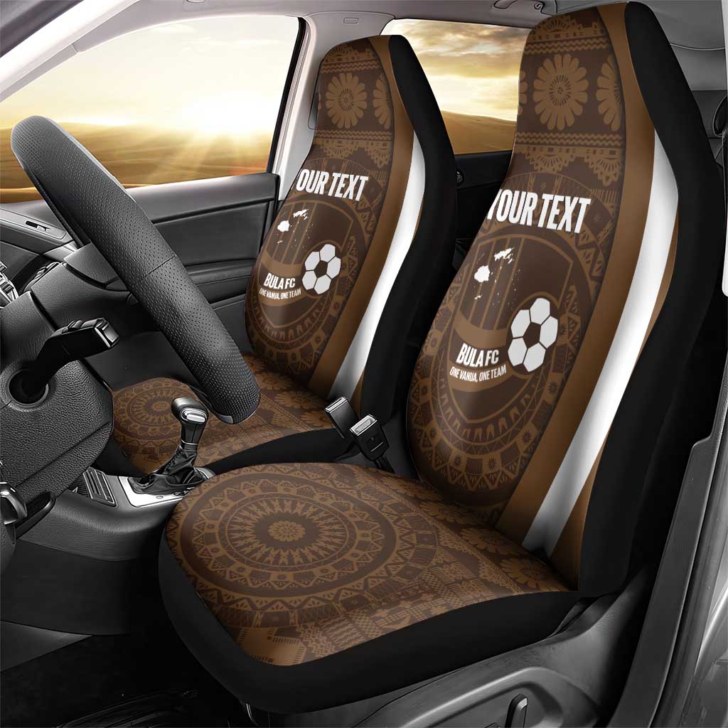 Bula Fiji Football Custom Car Seat Cover One Vanua One Team Tapa Pattern LT14 - Polynesian Pride