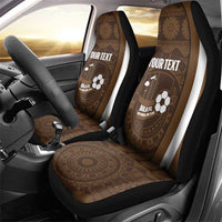 Bula Fiji Football Custom Car Seat Cover One Vanua One Team Tapa Pattern LT14 - Polynesian Pride