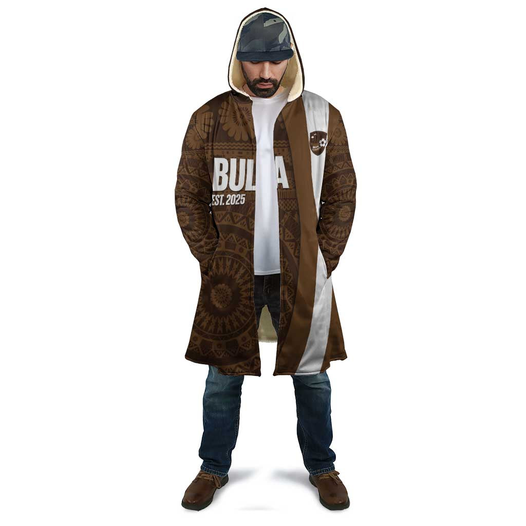 Bula Fiji Football Custom Cloak One Vanua One Team Tapa Pattern