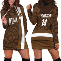 Bula Fiji Football Custom Hoodie Dress One Vanua One Team Tapa Pattern LT14 - Polynesian Pride