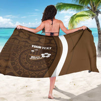 Bula Fiji Football Custom Sarong One Vanua One Team Tapa Pattern