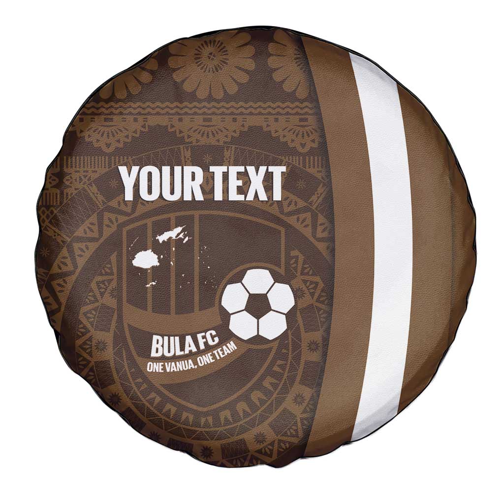Bula Fiji Football Custom Spare Tire Cover One Vanua One Team Tapa Pattern LT14 - Polynesian Pride