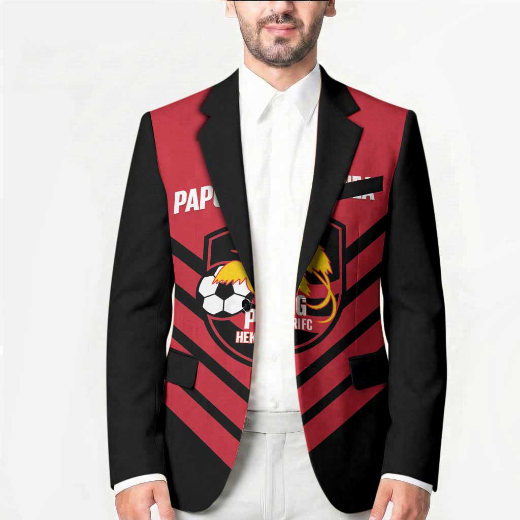 Hekari Papua New Guinea Football Custom Blazer Go PNG Red Army LT14 - Polynesian Pride