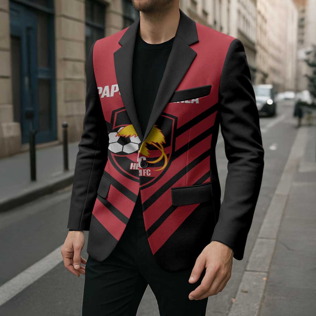 Hekari Papua New Guinea Football Custom Blazer Go PNG Red Army LT14 - Polynesian Pride