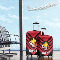 Hekari Papua New Guinea Football Custom Luggage Cover Go PNG Red Army