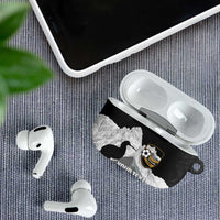 New Zealand South Island Football Custom AirPods Case Aoraki Mount Cook With Kiwi Maori Pattern LT14 - Polynesian Pride