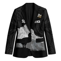 New Zealand South Island Football Custom Blazer Aoraki Mount Cook With Kiwi Maori Pattern