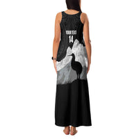 New Zealand South Island Football Custom Family Matching Tank Maxi Dress and Hawaiian Shirt Aoraki Mount Cook With Kiwi Maori Pattern LT14 - Polynesian Pride