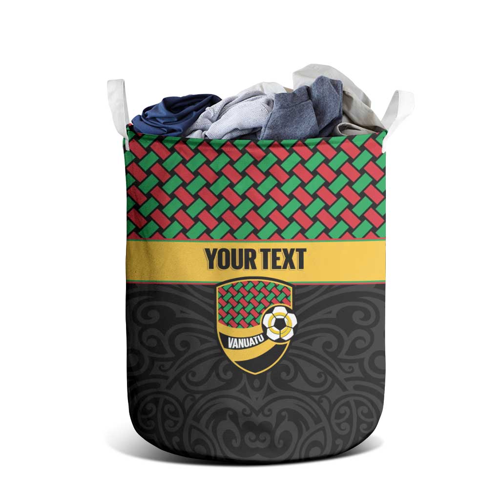 Vanuatu Football Custom Laundry Basket Go Chiefs Basket-weave Pattern LT14 - Polynesian Pride