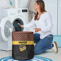 Vanuatu Football Custom Laundry Basket Go Chiefs Basket-weave Pattern LT14 - Polynesian Pride