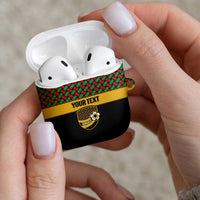 Vanuatu Football Custom AirPods Case Go Chiefs Basket-weave Pattern LT14 - Polynesian Pride
