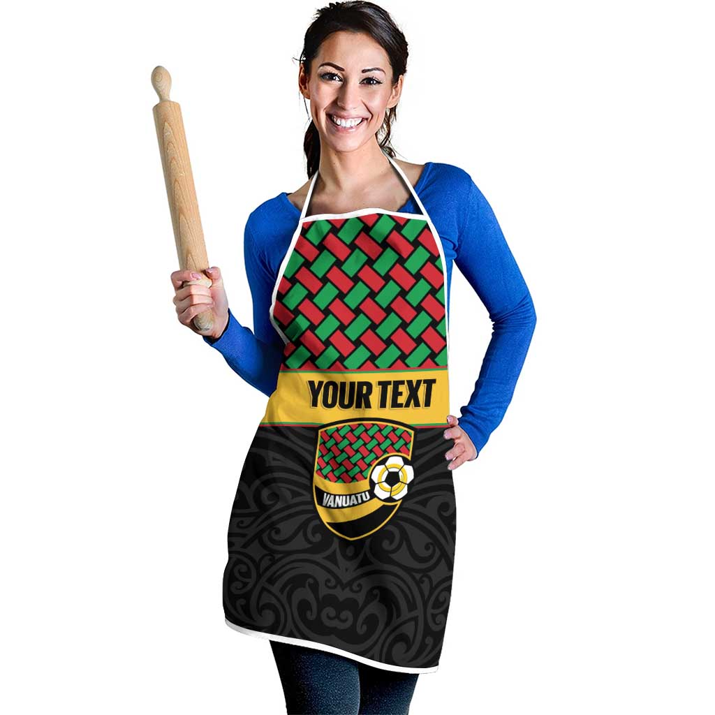 Vanuatu Football Custom Apron Go Chiefs Basket-weave Pattern LT14 - Polynesian Pride