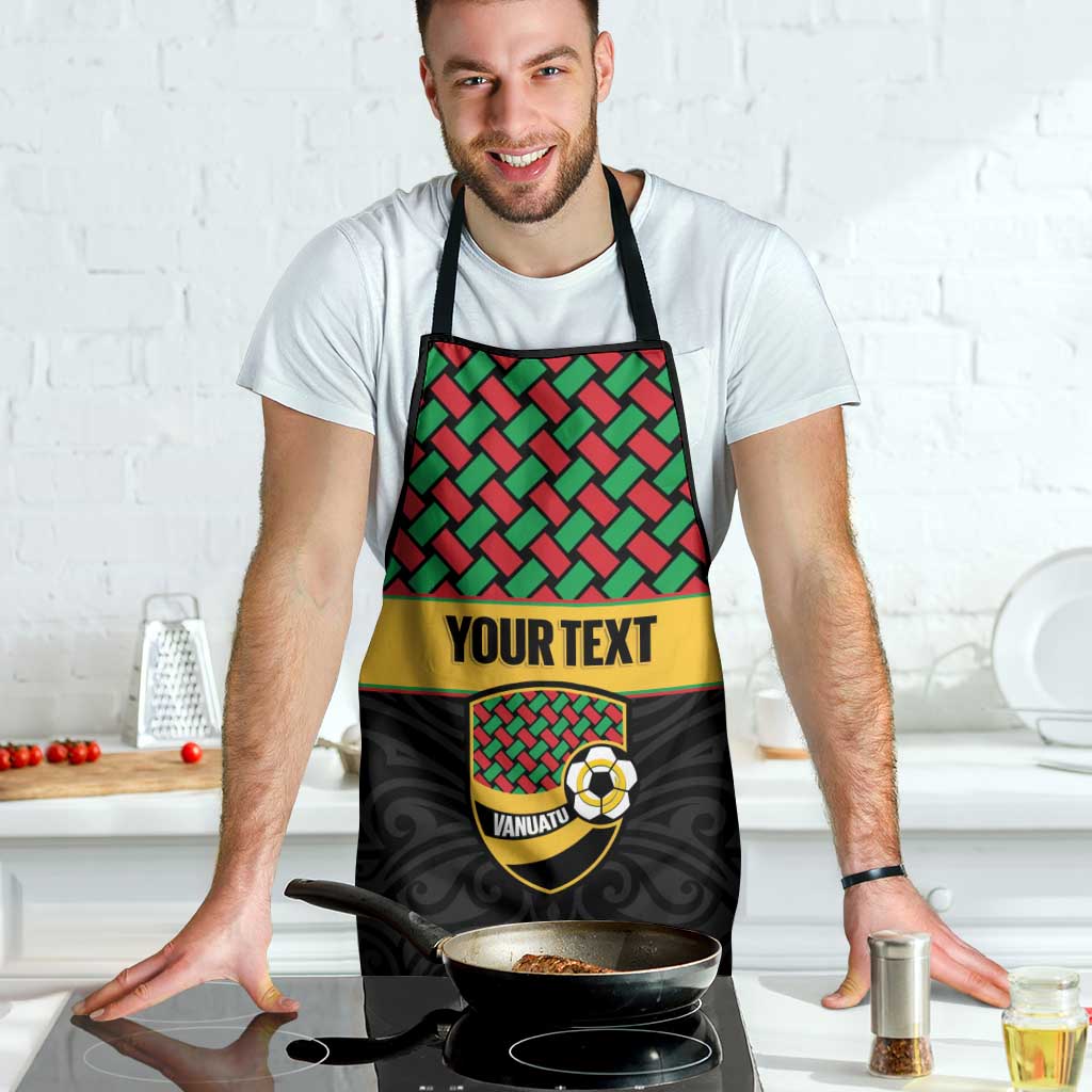 Vanuatu Football Custom Apron Go Chiefs Basket-weave Pattern LT14 - Polynesian Pride