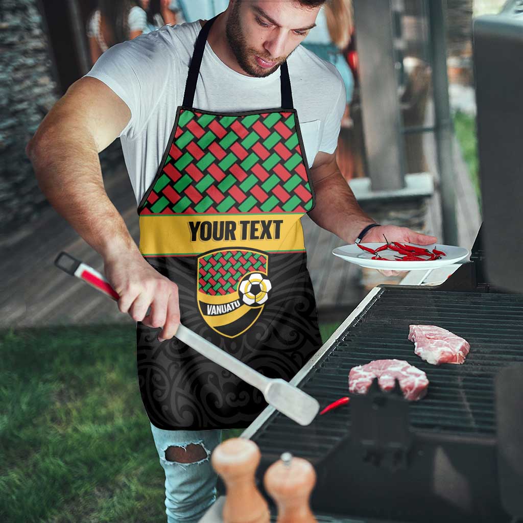 Vanuatu Football Custom Apron Go Chiefs Basket-weave Pattern LT14 - Polynesian Pride
