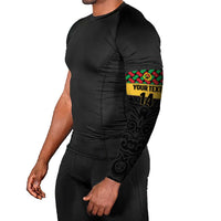 Vanuatu Football Custom Arm Sleeves Go Chiefs Basket-weave Pattern