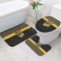 Vanuatu Football Custom Bathroom Set Go Chiefs Basket-weave Pattern LT14 - Polynesian Pride