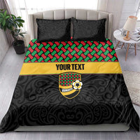 Vanuatu Football Custom Bedding Set Go Chiefs Basket-weave Pattern LT14 - Polynesian Pride