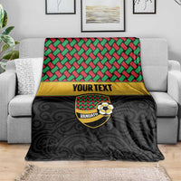 Vanuatu Football Custom Blanket Go Chiefs Basket-weave Pattern LT14 - Polynesian Pride