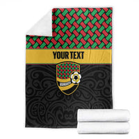 Vanuatu Football Custom Blanket Go Chiefs Basket-weave Pattern LT14 - Polynesian Pride