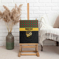 Vanuatu Football Custom Canvas Wall Art Go Chiefs Basket-weave Pattern LT14 - Polynesian Pride