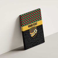 Vanuatu Football Custom Canvas Wall Art Go Chiefs Basket-weave Pattern LT14 - Polynesian Pride