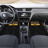Vanuatu Football Custom Car Mats Go Chiefs Basket-weave Pattern