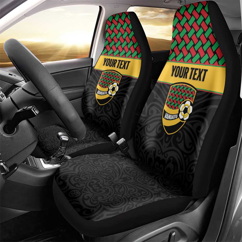 Vanuatu Football Custom Car Seat Cover Go Chiefs Basket-weave Pattern